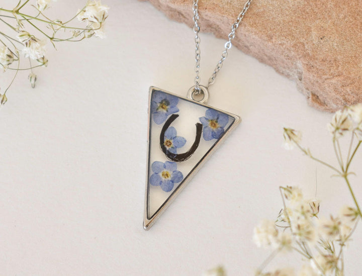 Custom Resin Memorial Jewelry with Real Horse Hair & Optional Flowers