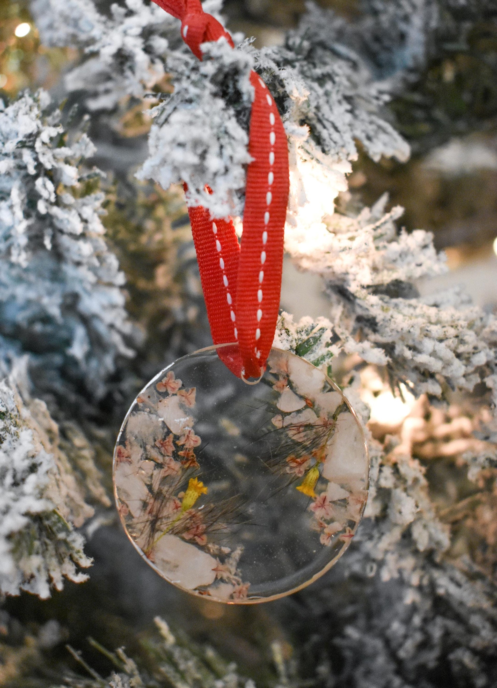 Custom Resin Ornament, Handmade to Order Gift, Wedding Flowers, Pet Keepsake, Horse Hair, etc.