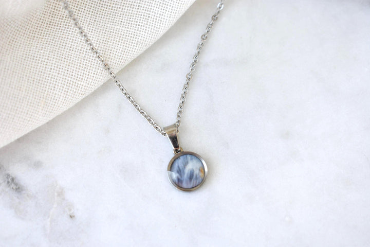 Custom Iris Eye Resin Necklace – Personalized (made to order) Iris Portrait Jewelry, Cat Eye, Pet Eye, etc.